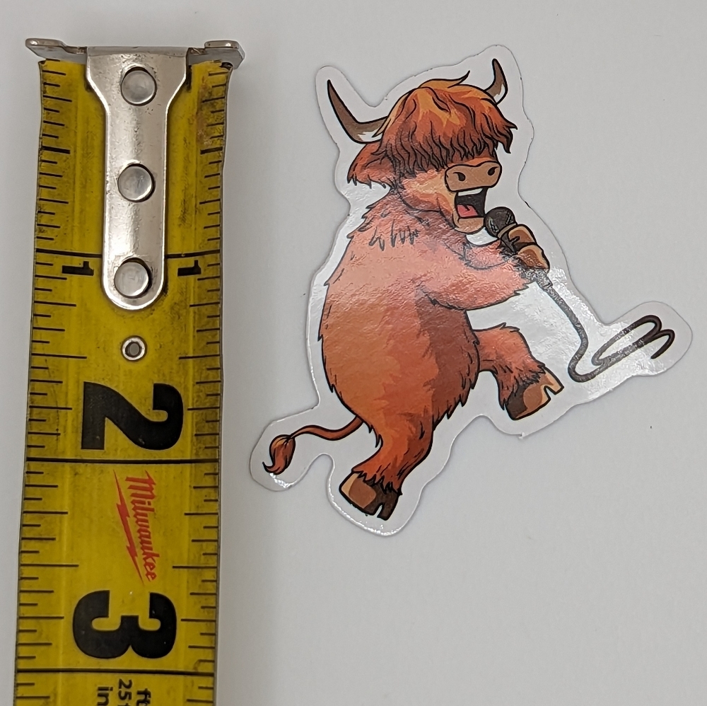 Cow Sticker - Picture 2 of 2